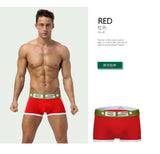 BS Cotton Boxershorts Men Comforable Panties Set трусы мужские боксеры  Gay Sexy Underwear Man Boxer 5Color Free Shiping