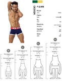 BS Cotton Boxershorts Men Comforable Panties Set трусы мужские боксеры  Gay Sexy Underwear Man Boxer 5Color Free Shiping