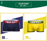 BS Cotton Boxershorts Men Comforable Panties Set трусы мужские боксеры  Gay Sexy Underwear Man Boxer 5Color Free Shiping