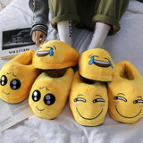 Slippers Men Bedroom Non-slip Women Men Shoes Soft Warm Plush Indoor Slippers Fashion Funny Gift Cute Home Winter Slippers