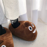 Slippers Men Bedroom Non-slip Women Men Shoes Soft Warm Plush Indoor Slippers Fashion Funny Gift Cute Home Winter Slippers