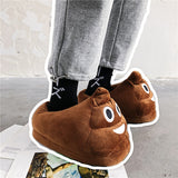 Slippers Men Bedroom Non-slip Women Men Shoes Soft Warm Plush Indoor Slippers Fashion Funny Gift Cute Home Winter Slippers