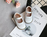 ULKNN New Grils Leather Shoes Casual Girls Autumn Winter Kids Pu Show White Shoes Children's  Black Pink size 21-30 Flats