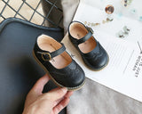ULKNN New Grils Leather Shoes Casual Girls Autumn Winter Kids Pu Show White Shoes Children's  Black Pink size 21-30 Flats