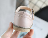 ULKNN New Grils Leather Shoes Casual Girls Autumn Winter Kids Pu Show White Shoes Children's  Black Pink size 21-30 Flats