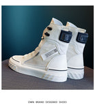 ZANPACE 2021 Platform Women's Sneakers Spring Canvas Lace-Up Vulcanized Shoes Summer Breathable White Casual Women's Sport Shoes