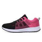 2020 New Women Shoes Flats Fashion Casual Ladies Shoes Woman Lace-Up Mesh Breathable Female Sneakers Zapatillas Mujer