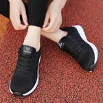 2020 New Women Shoes Flats Fashion Casual Ladies Shoes Woman Lace-Up Mesh Breathable Female Sneakers Zapatillas Mujer