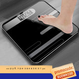 Bathroom Body Floor Scales Bath Scale Body Weighing Digital Body Weight Scale LCD Display Glass Smart Electronic Scales