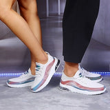 Women Colorful Cool Sneaker Ladies Lace Up Vulcanized Shoes Casual Female Flat Comfort Walking Shoes Woman 2020 Fashion