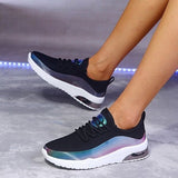 Women Colorful Cool Sneaker Ladies Lace Up Vulcanized Shoes Casual Female Flat Comfort Walking Shoes Woman 2020 Fashion