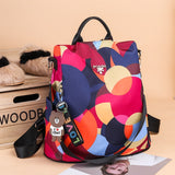 Fashion Backpack Women Oxford Cloth Shoulder Bag School Bags for Teenage Girls Light Ladies Travel Backpack mochila feminina