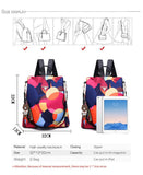 Fashion Backpack Women Oxford Cloth Shoulder Bag School Bags for Teenage Girls Light Ladies Travel Backpack mochila feminina