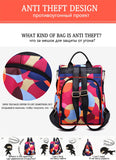 Fashion Backpack Women Oxford Cloth Shoulder Bag School Bags for Teenage Girls Light Ladies Travel Backpack mochila feminina