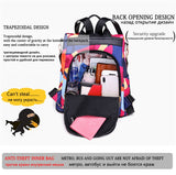 Fashion Backpack Women Oxford Cloth Shoulder Bag School Bags for Teenage Girls Light Ladies Travel Backpack mochila feminina