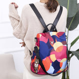 Fashion Backpack Women Oxford Cloth Shoulder Bag School Bags for Teenage Girls Light Ladies Travel Backpack mochila feminina