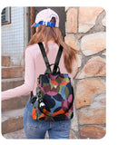 Fashion Backpack Women Oxford Cloth Shoulder Bag School Bags for Teenage Girls Light Ladies Travel Backpack mochila feminina