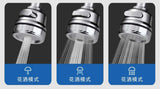 High Pressure Kitchen Faucet Extender Rotatable Faucet Aerator Water Saving Tap Nozzle Adapter Bathroom Sink Accessories