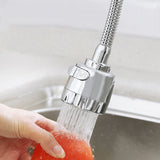 High Pressure Kitchen Faucet Extender Rotatable Faucet Aerator Water Saving Tap Nozzle Adapter Bathroom Sink Accessories