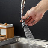 High Pressure Kitchen Faucet Extender Rotatable Faucet Aerator Water Saving Tap Nozzle Adapter Bathroom Sink Accessories