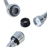High Pressure Kitchen Faucet Extender Rotatable Faucet Aerator Water Saving Tap Nozzle Adapter Bathroom Sink Accessories