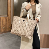 Brand Designer Women's Tote Bags 2020 Autumn Winter New Lady Shoulder Bag High Quality Nylon Handbags Large Capacity Shopper Bag
