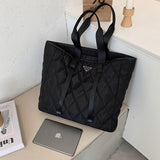 Brand Designer Women's Tote Bags 2020 Autumn Winter New Lady Shoulder Bag High Quality Nylon Handbags Large Capacity Shopper Bag