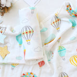 120x120cm Muslin Blanket Cotton Baby Swaddle Bamboo Soft Newborn Blanket Bath Towel Gauze Infant Wrap Sleepsack Stroller Cover