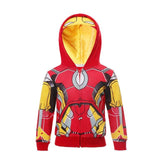 Baby Boys Cool Superheroes Hoodie Cartoon Sweatshirt Kids Cars Clothes