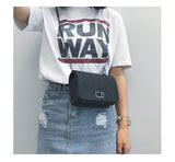 DOLOVE Women Fashionable Shoulder Bags New Female Messenger Bag Handbag Chain Wild Crack Printing Wild Crossbody Bag