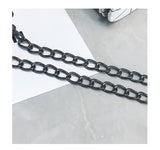 DOLOVE Women Fashionable Shoulder Bags New Female Messenger Bag Handbag Chain Wild Crack Printing Wild Crossbody Bag
