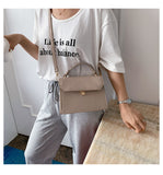 SWDF Stone Patent White Crossbody Bags For Women 2021 Small Handbag Small Bag PU Leather Hand Bag Ladies Designer Evening Bags