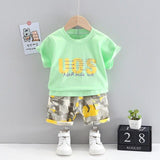 Summer Children Girls Fashion Clothes Baby Boys Cotton T Shirt Shorts