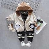 2021 Children Clothing Set Spring Autumn Baby Boys Girls Cartoon Hoodi