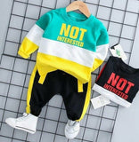 2021 Children Clothing Set Spring Autumn Baby Boys Girls Cartoon Hoodi