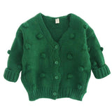 1-3 Years Old Baby Girl Sweater Child 17 Winter Ball In Hand Down Swea