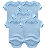 2021 Baby Rompers 5-pack infantil Jumpsuit Boy&girls clothes Summer