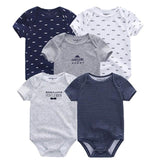 2021 Baby Rompers 5-pack infantil Jumpsuit Boy&girls clothes Summer