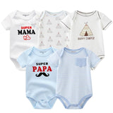 2021 Baby Rompers 5-pack infantil Jumpsuit Boy&girls clothes Summer