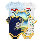 2021 Baby Rompers 5-pack infantil Jumpsuit Boy&girls clothes Summer