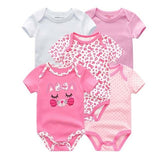 2021 Baby Rompers 5-pack infantil Jumpsuit Boy&girls clothes Summer