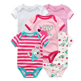 2021 Baby Rompers 5-pack infantil Jumpsuit Boy&girls clothes Summer