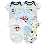 2021 Baby Rompers 5-pack infantil Jumpsuit Boy&girls clothes Summer