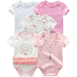 2021 Baby Rompers 5-pack infantil Jumpsuit Boy&girls clothes Summer