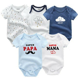 2021 Baby Rompers 5-pack infantil Jumpsuit Boy&girls clothes Summer