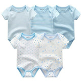 2021 Baby Rompers 5-pack infantil Jumpsuit Boy&girls clothes Summer