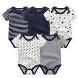 2021 Baby Rompers 5-pack infantil Jumpsuit Boy&girls clothes Summer