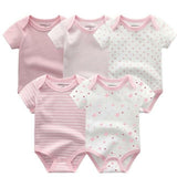 2021 Baby Rompers 5-pack infantil Jumpsuit Boy&girls clothes Summer