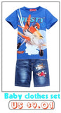 Girls Clothing Sets 2020 Winter Girls Clothes Set T-shirt+pants 2 pcs Kids Clothes Girl Sport Suit Children Clothes 6M-24M