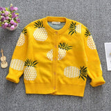 Spring Baby Boys Girls Hollow Out Cardigan Coat Children Clothing Autu